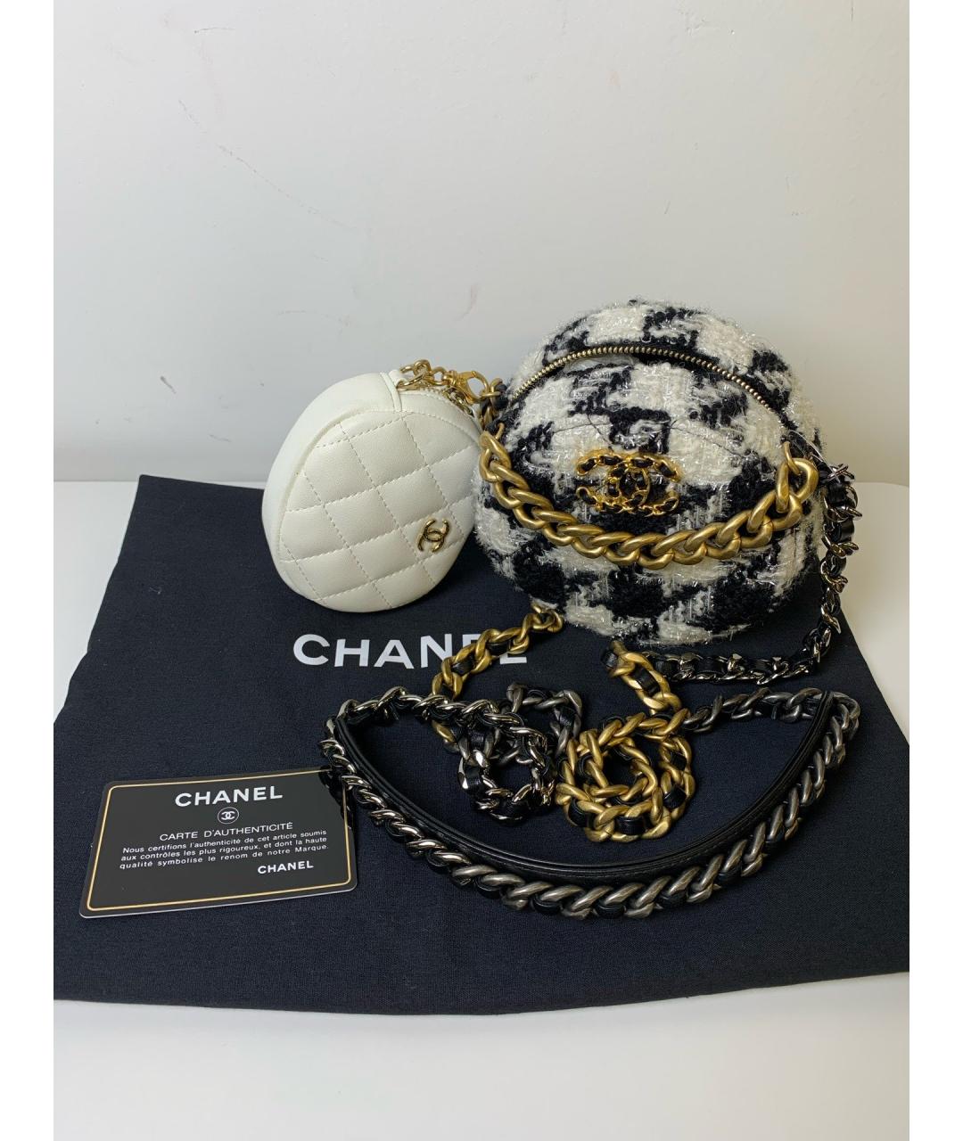 CHANEL Мульти твидовая сумка через плечо, фото 2