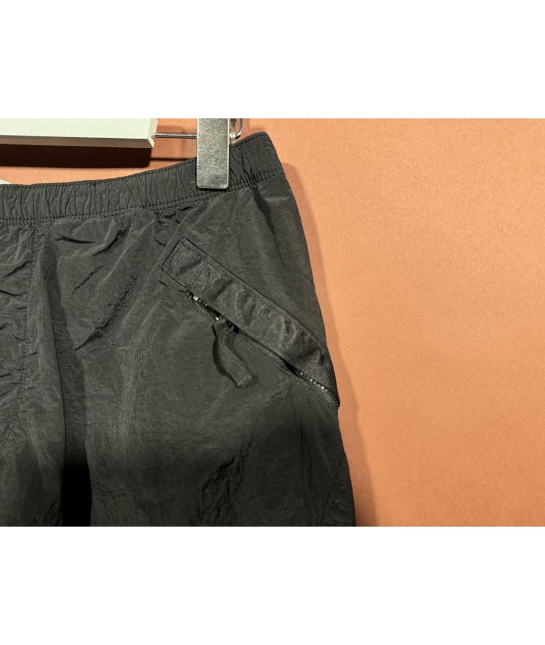 STONE ISLAND Черные полиамидовые плавки, фото 4