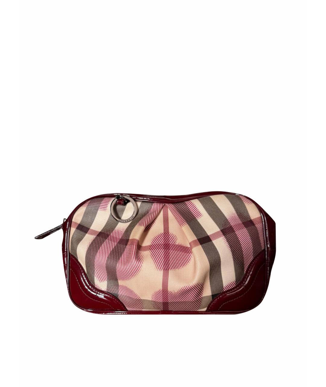 BURBERRY Бордовая сумка, фото 1