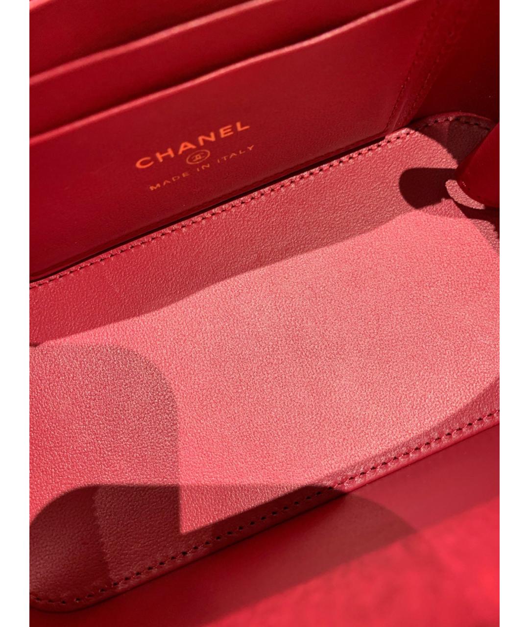 CHANEL Черная кожаная сумка через плечо, фото 7