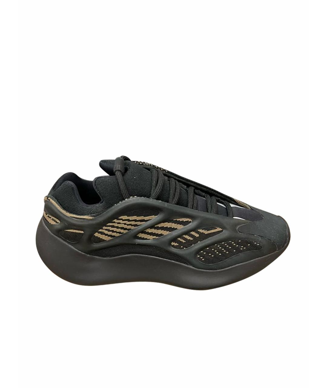 ADIDAS YEEZY Черные кеды, фото 1