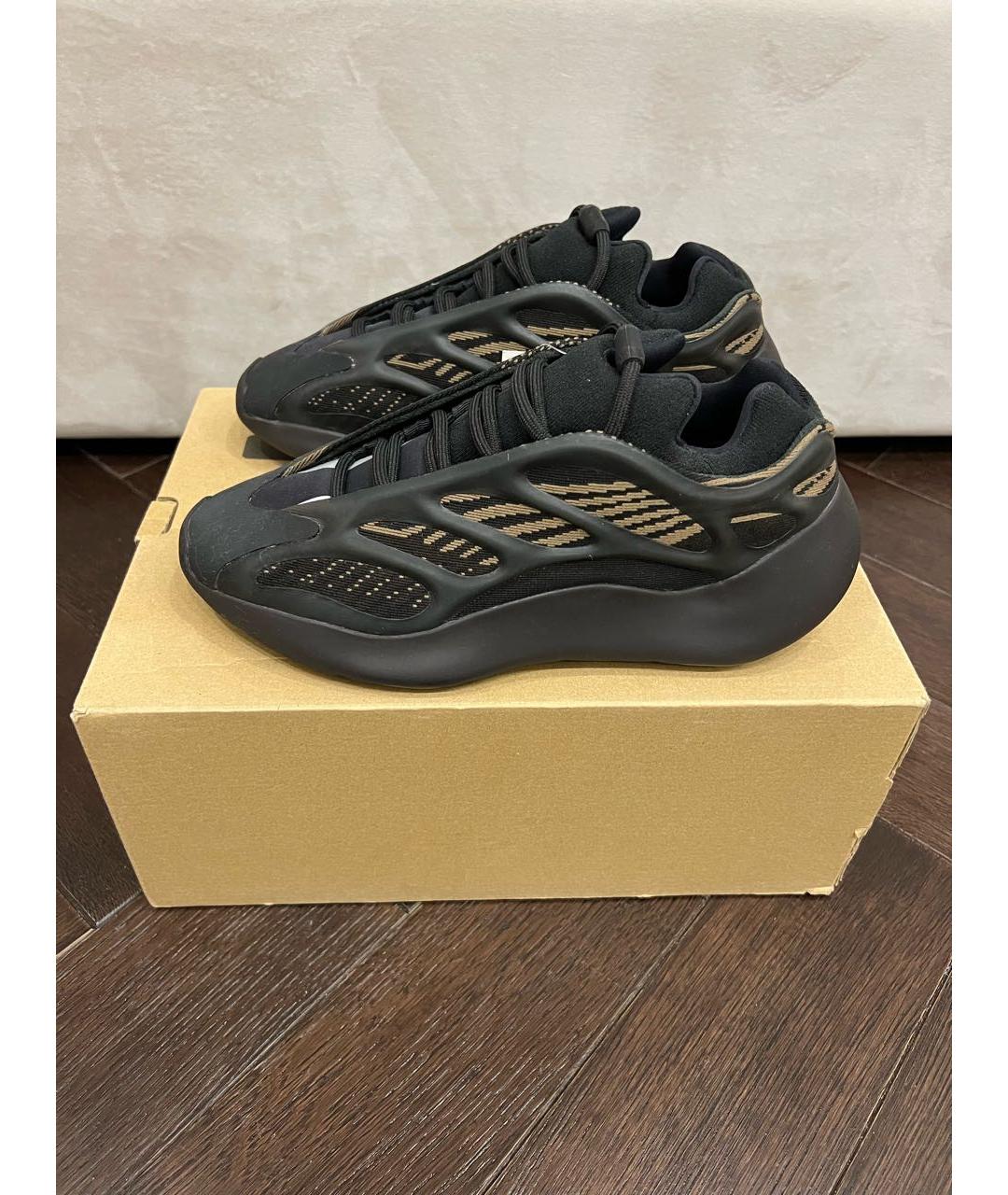 ADIDAS YEEZY Черные кеды, фото 7