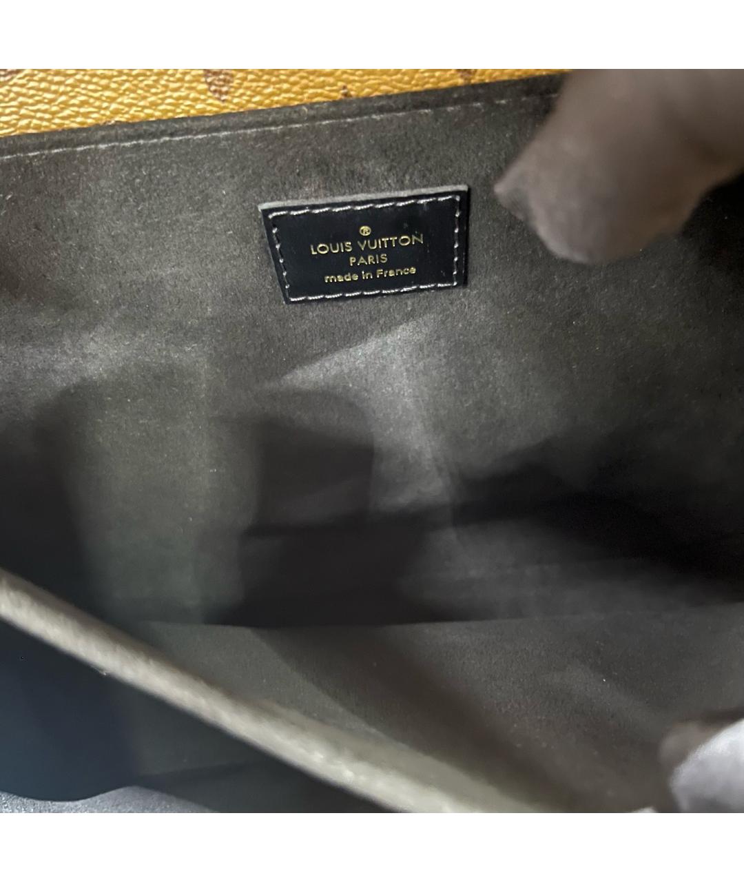 LOUIS VUITTON Коричневая сумка через плечо, фото 7