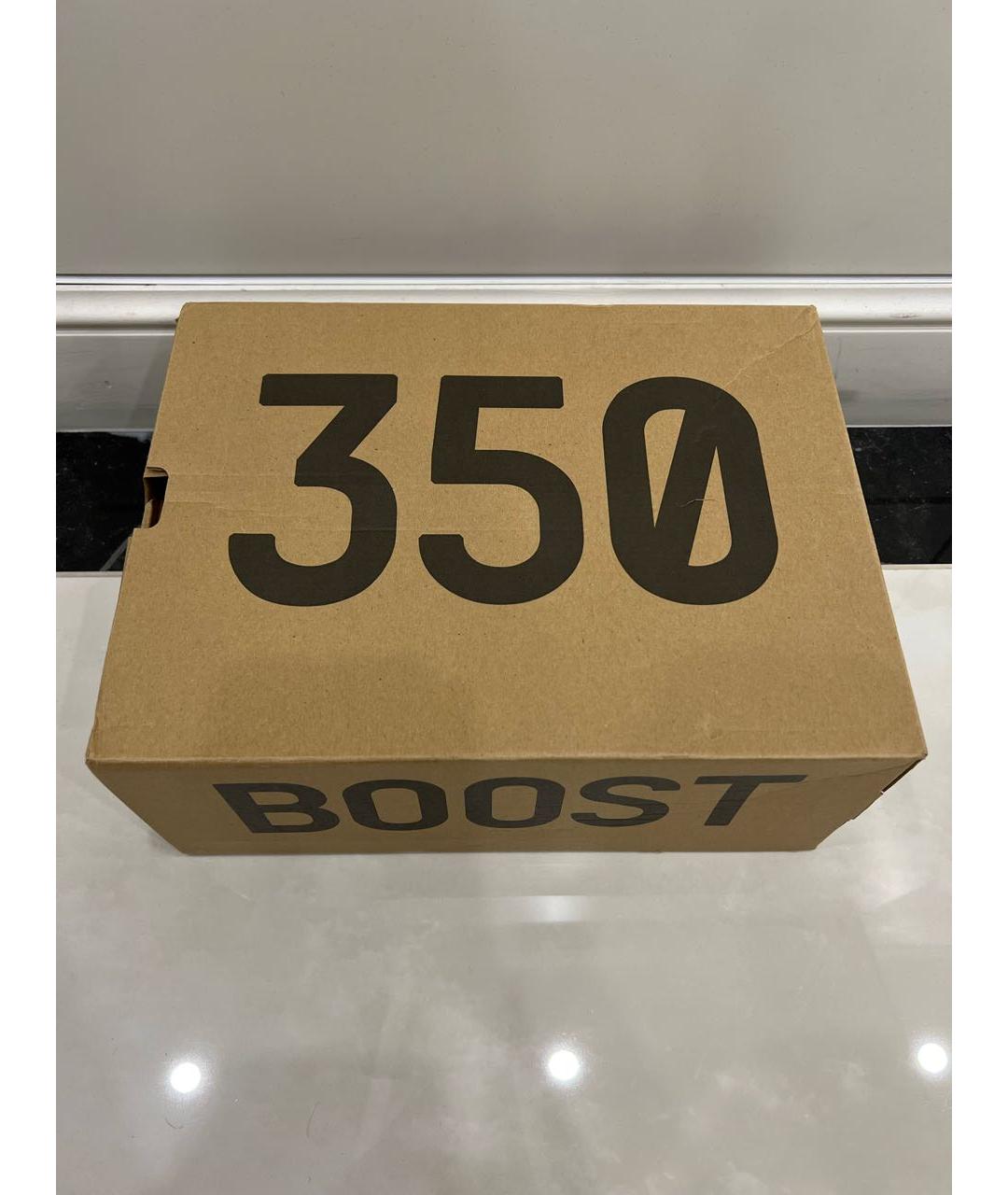 ADIDAS YEEZY Антрацитовые кеды, фото 7