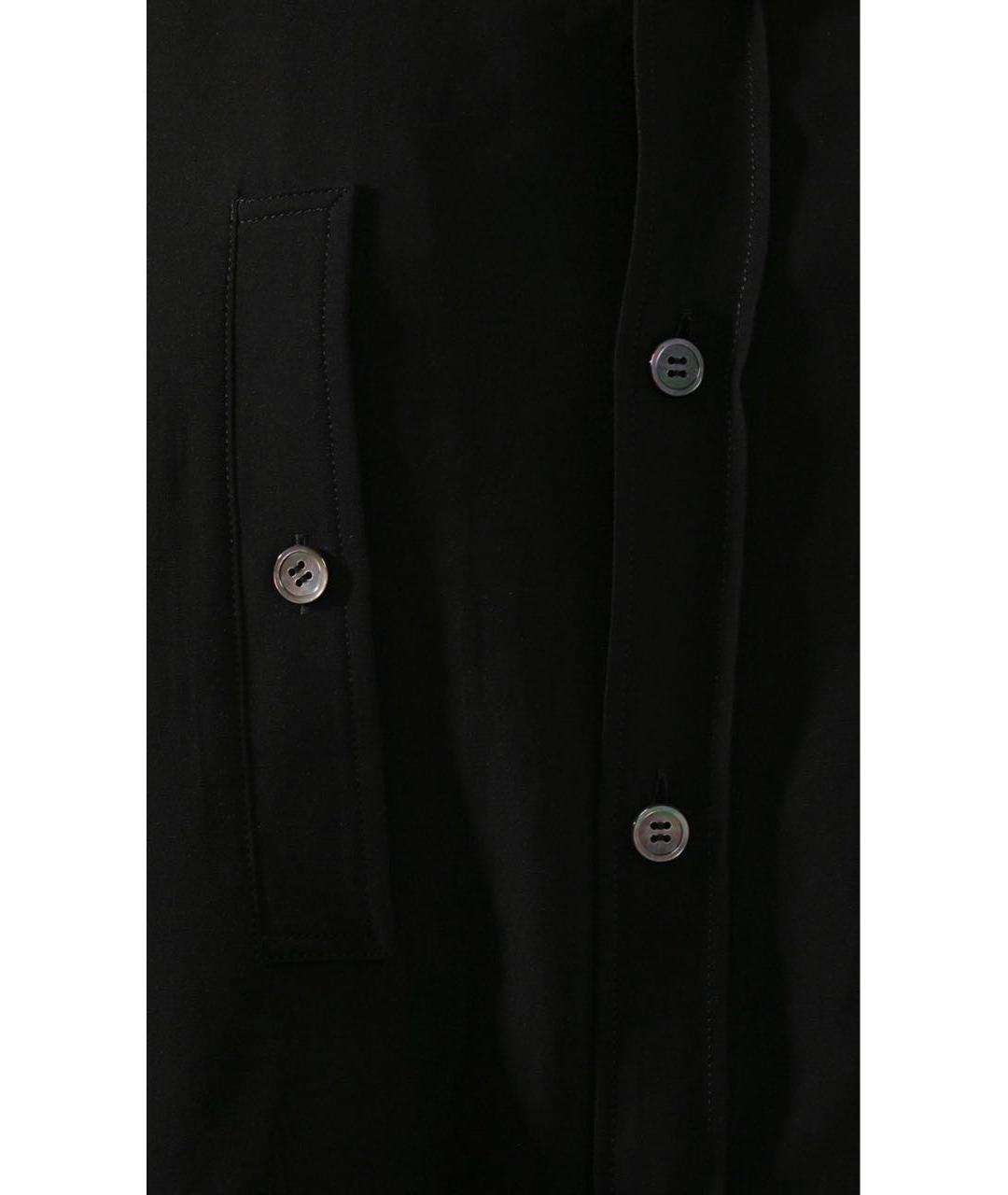 YOHJI YAMAMOTO Черное вискозное повседневное платье, фото 3