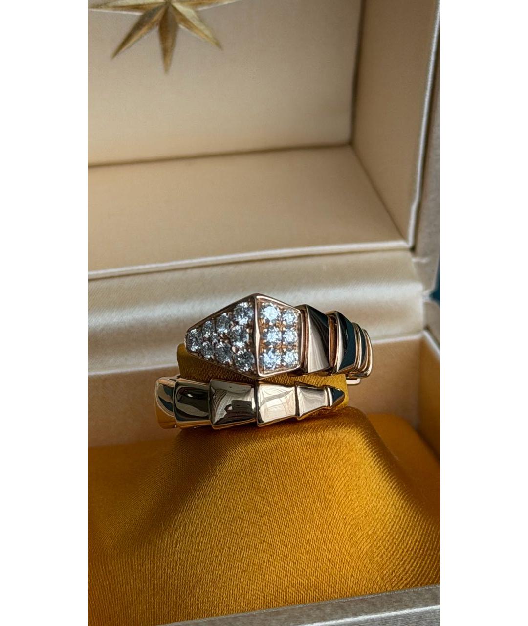 BVLGARI Розовое кольцо из розового золота, фото 2