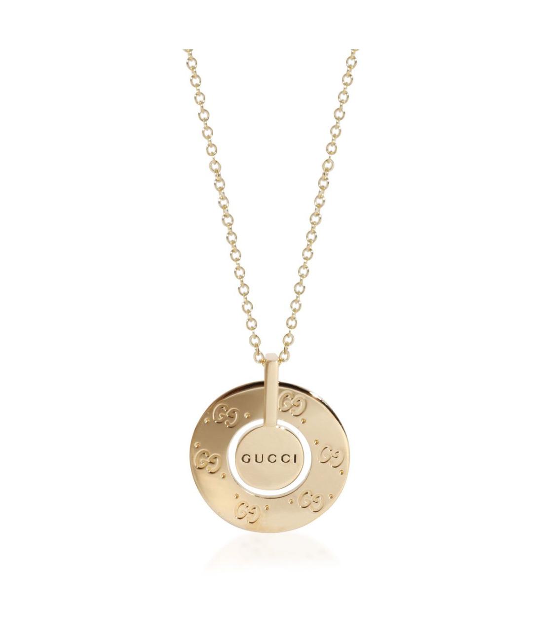 GUCCI Золотое колье из желтого золота, фото 3