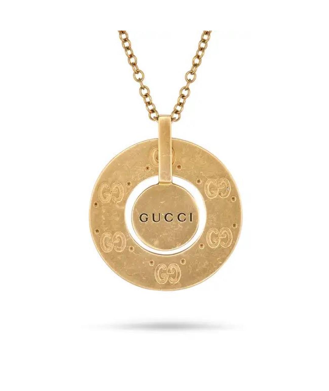 GUCCI Золотое колье из желтого золота, фото 5