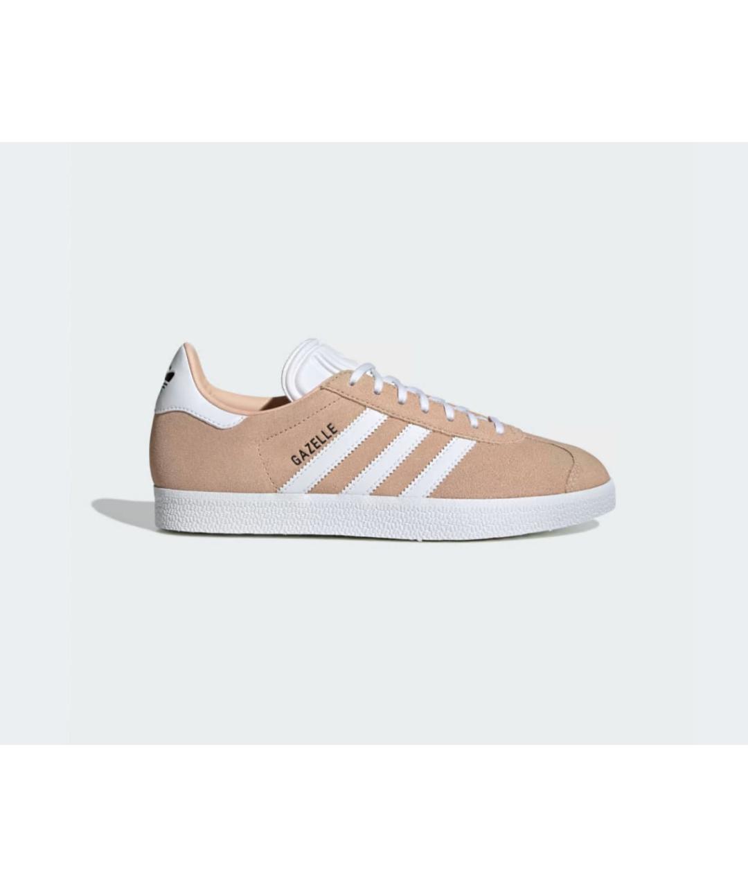 ADIDAS Бежевые замшевые кеды, фото 6