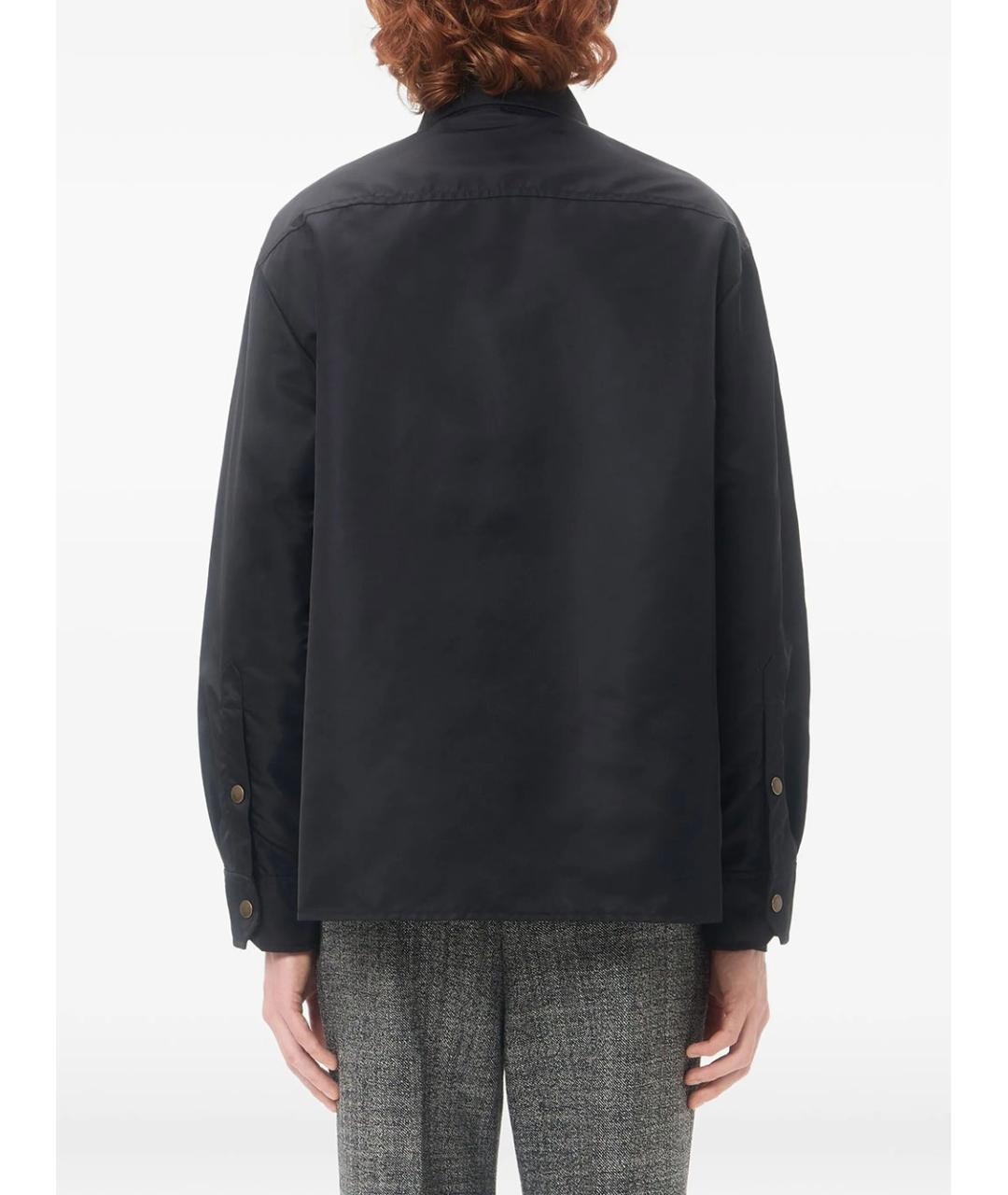 VALENTINO Черная полиэстеровая куртка, фото 4
