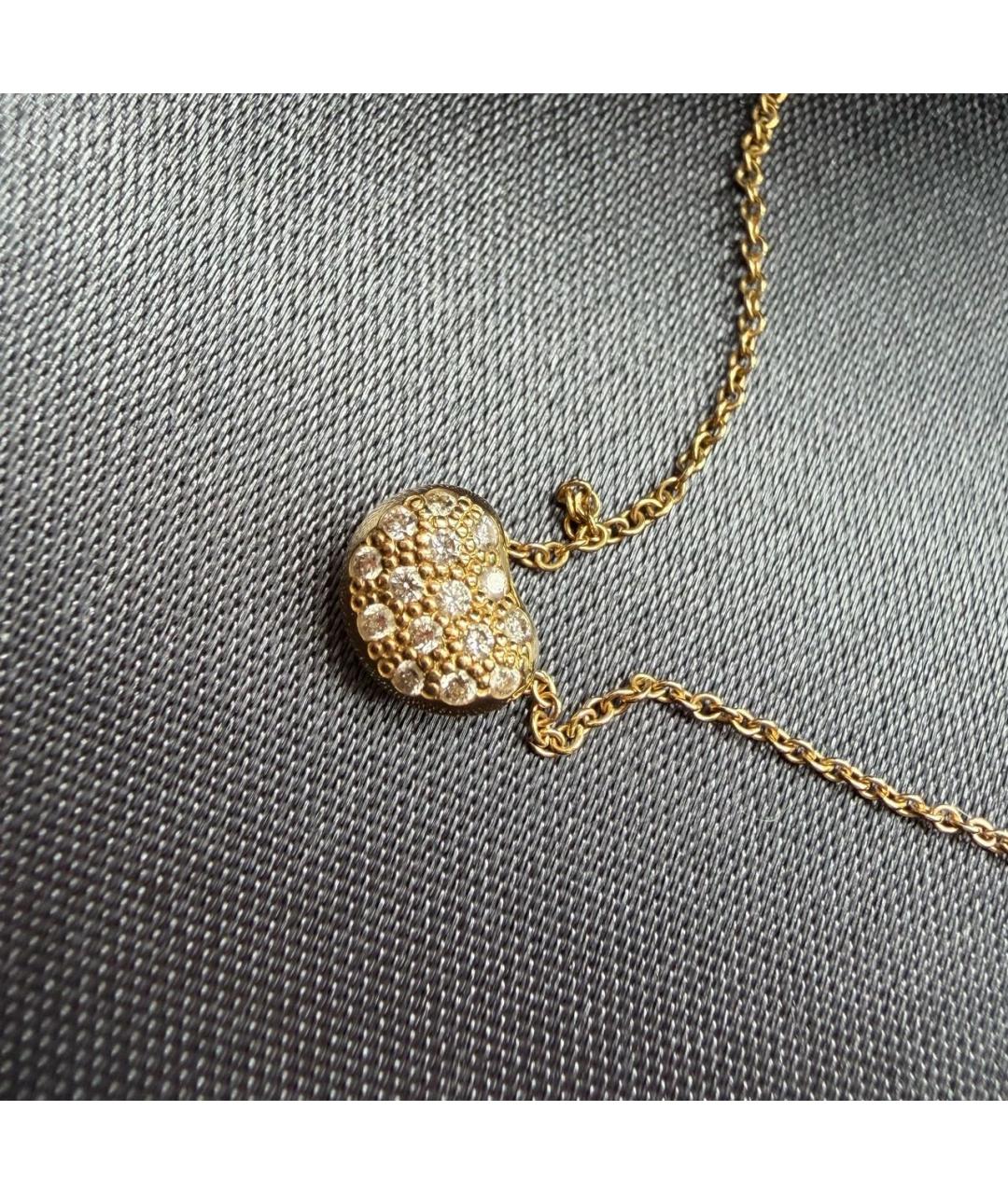 TIFFANY&CO Золотая подвеска из желтого золота, фото 3