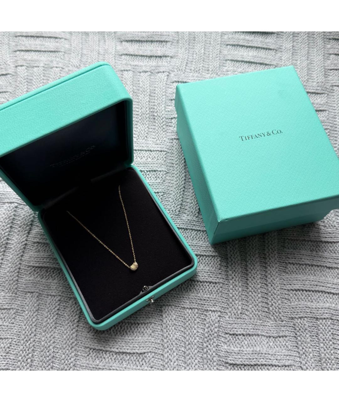 TIFFANY&CO Золотая подвеска из желтого золота, фото 2