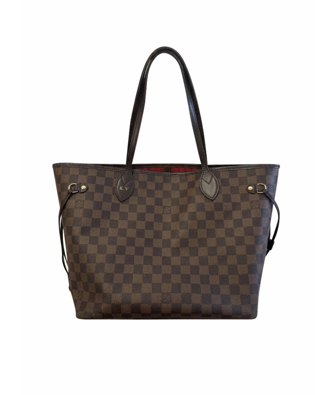 LOUIS VUITTON Коричневая сумка тоут, фото 1