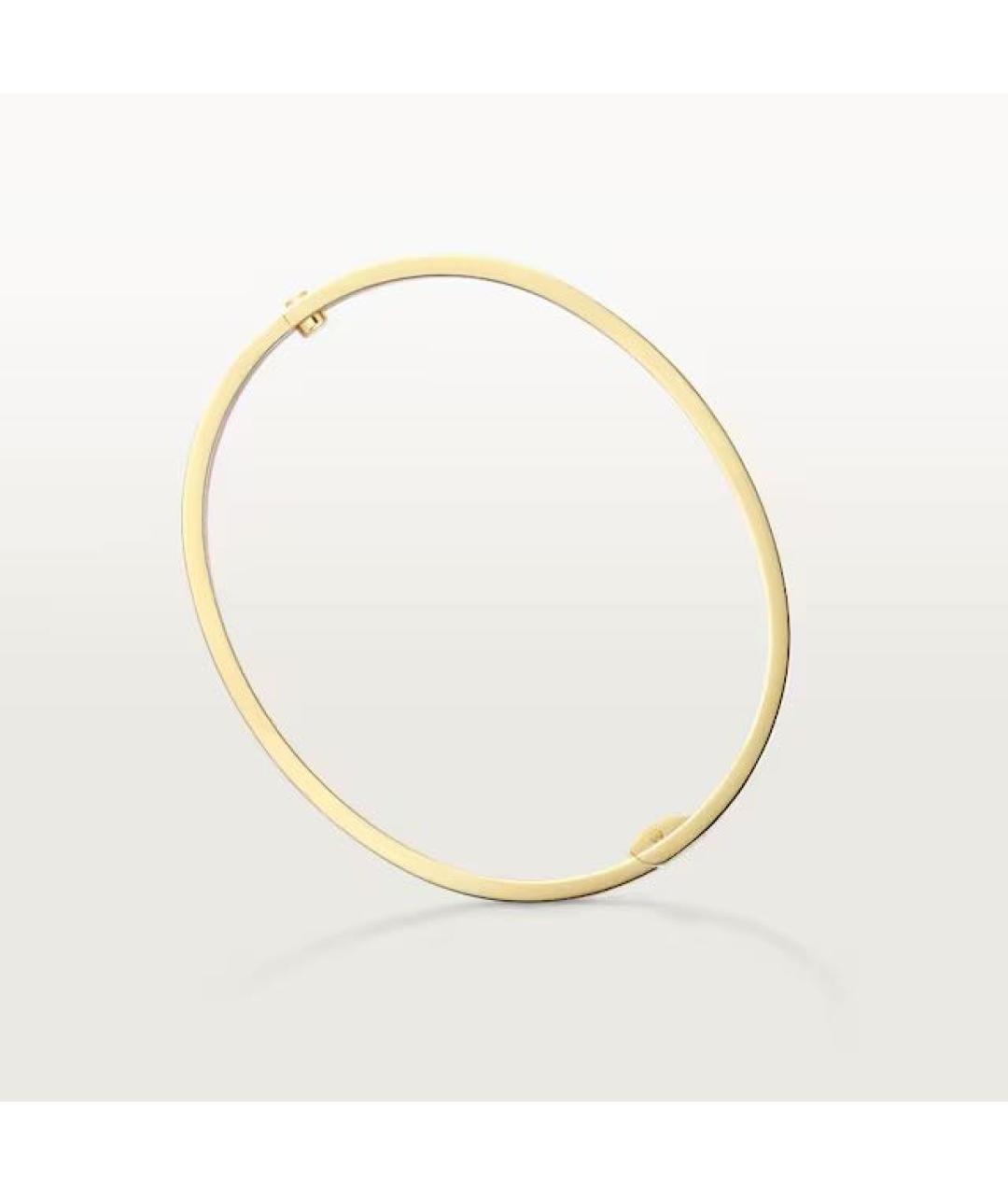 CARTIER Желтый браслет из желтого золота, фото 3