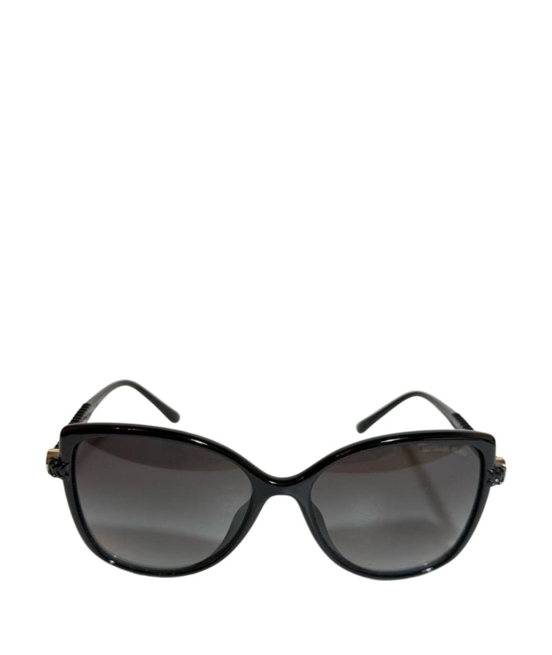 MICHAEL KORS Черные пластиковые солнцезащитные очки, фото 1