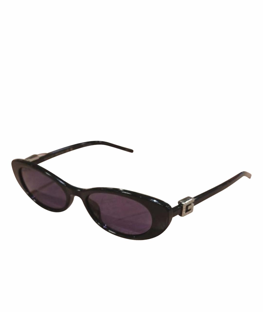GUCCI Черные пластиковые солнцезащитные очки, фото 1