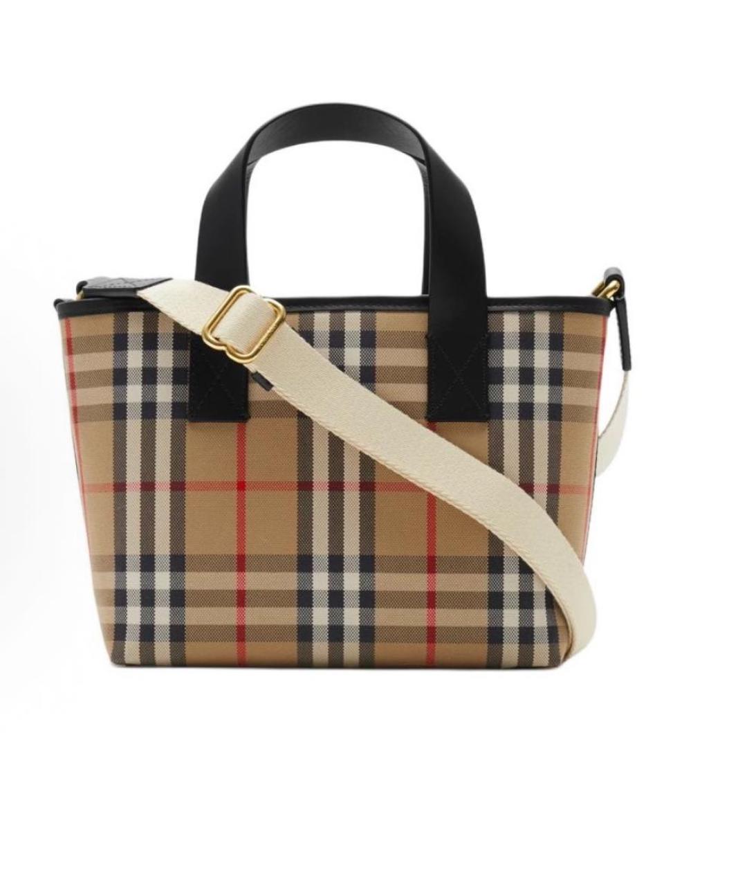 BURBERRY Коричневая сумка тоут, фото 3