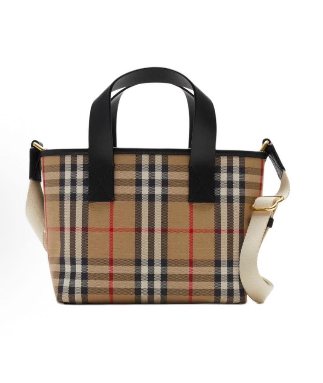 BURBERRY Коричневая сумка тоут, фото 9