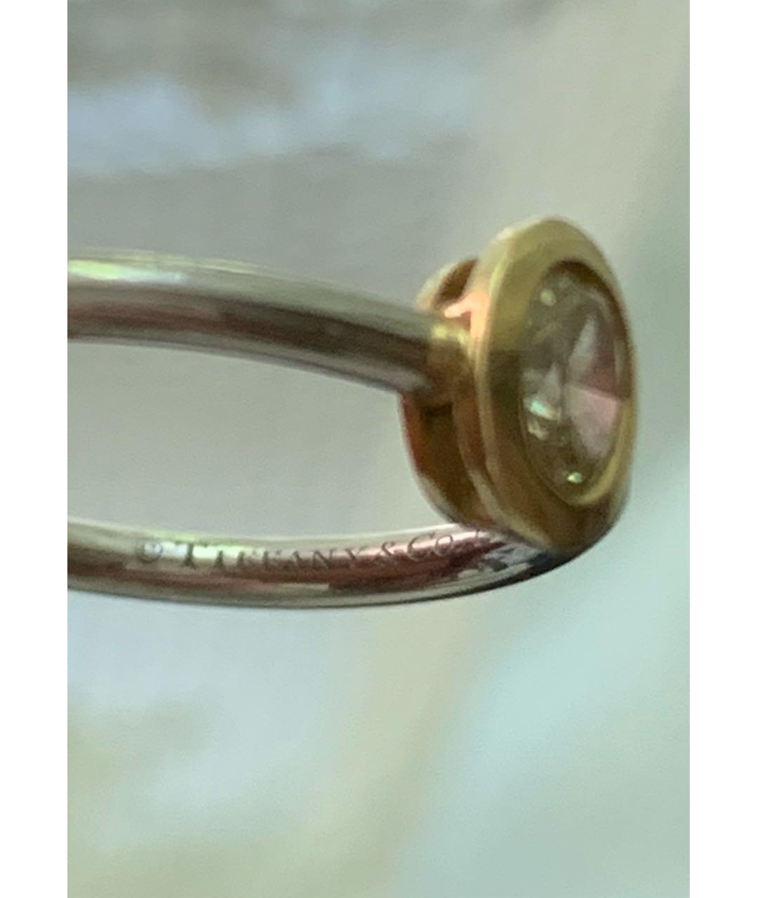 TIFFANY&CO Белое платиновое кольцо, фото 4