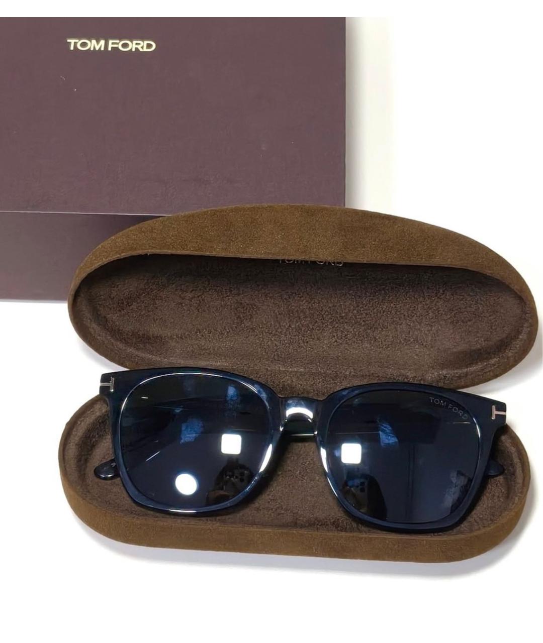 TOM FORD Черные солнцезащитные очки, фото 8