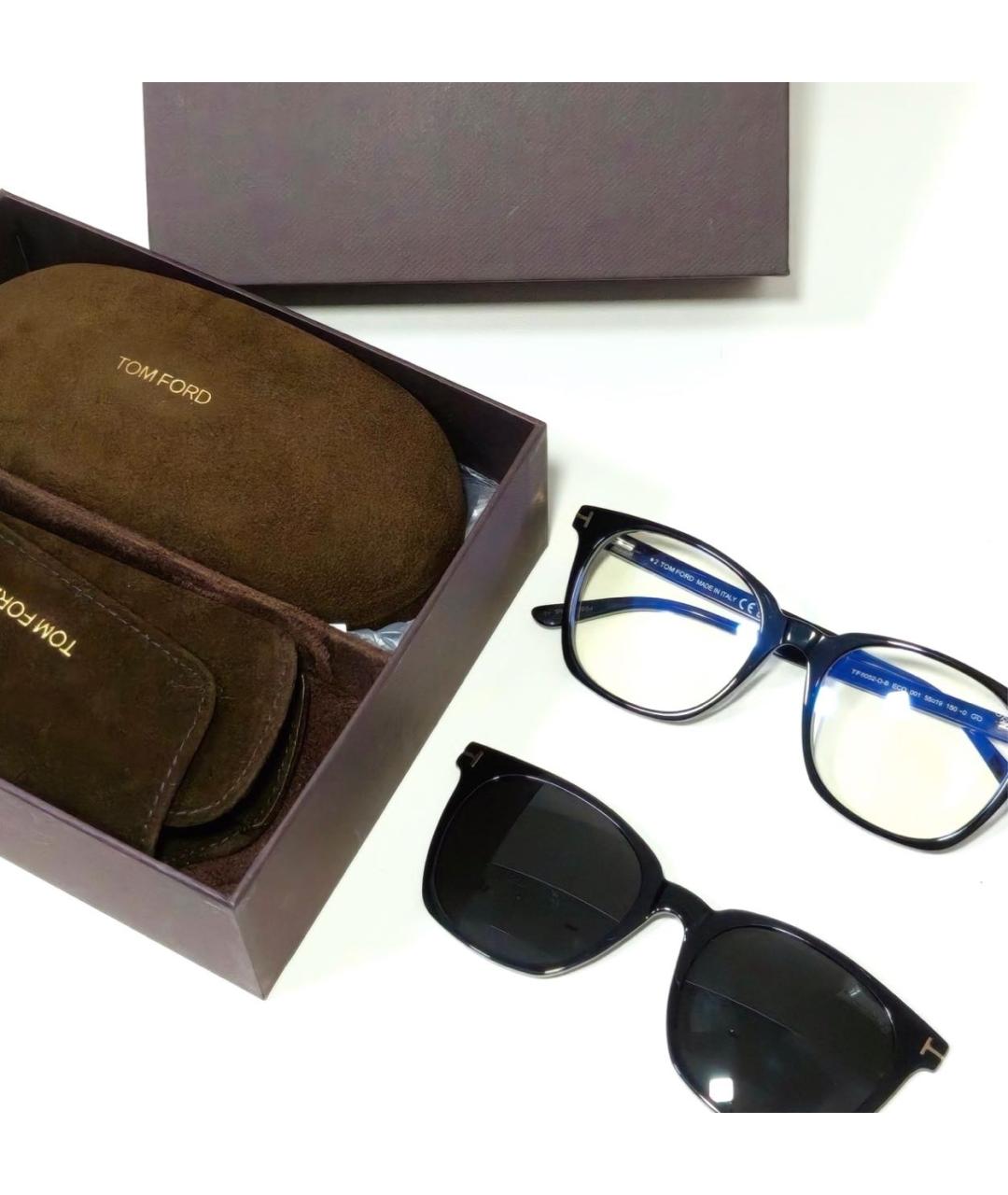 TOM FORD Черные солнцезащитные очки, фото 7
