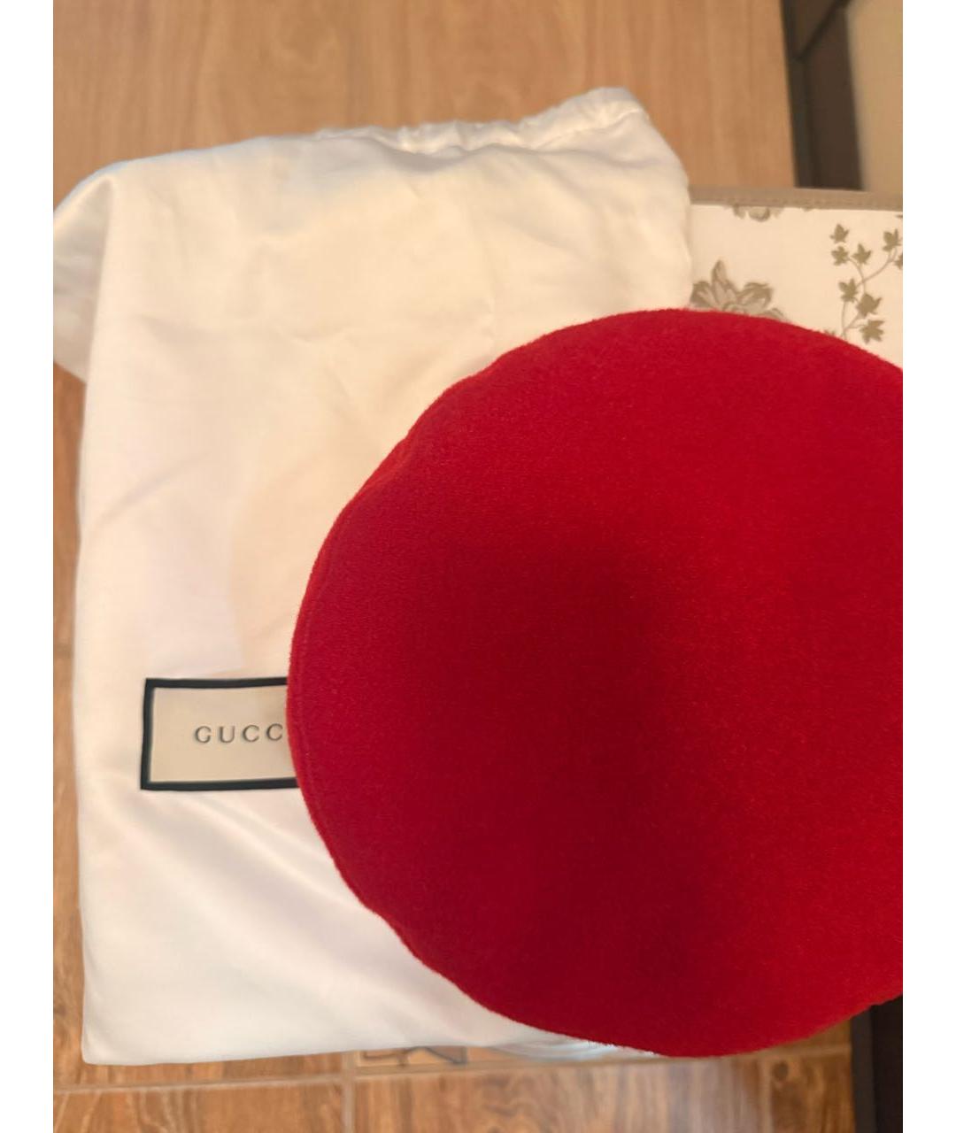 GUCCI Красная кепка, фото 2