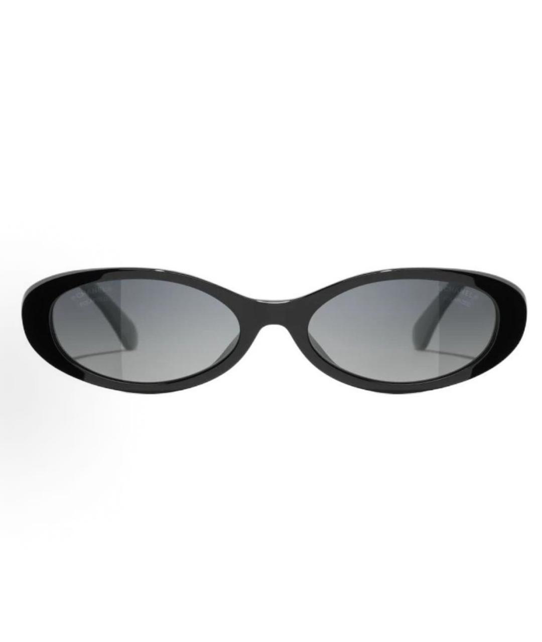 CHANEL Черные солнцезащитные очки, фото 2