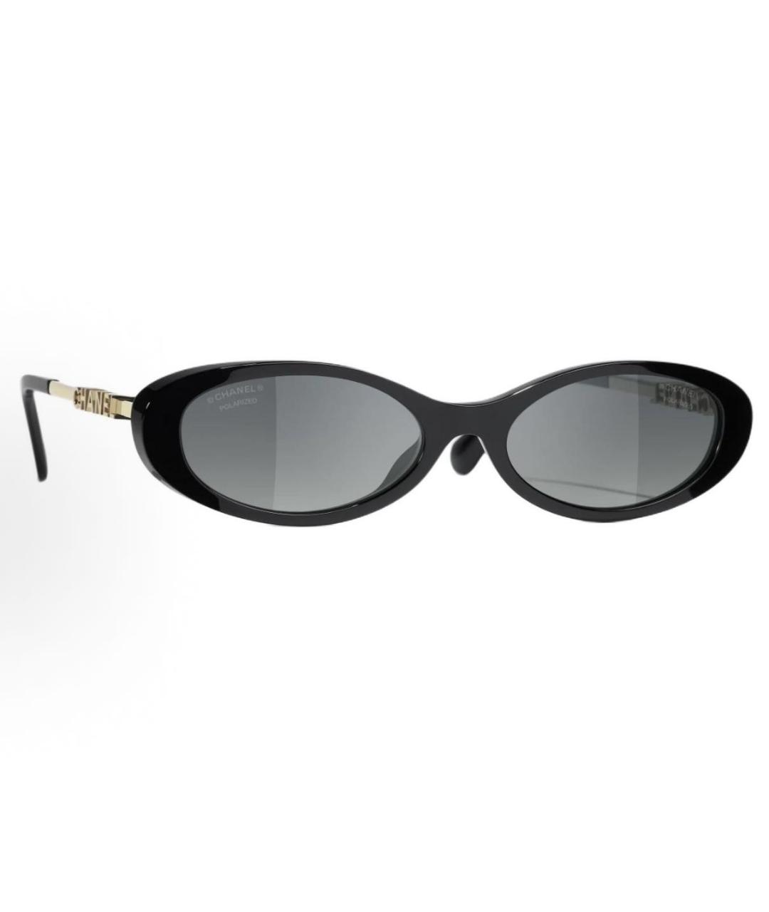 CHANEL Черные солнцезащитные очки, фото 9
