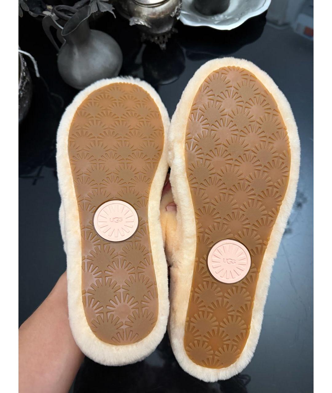 UGG AUSTRALIA Оранжевые сандалии, фото 3