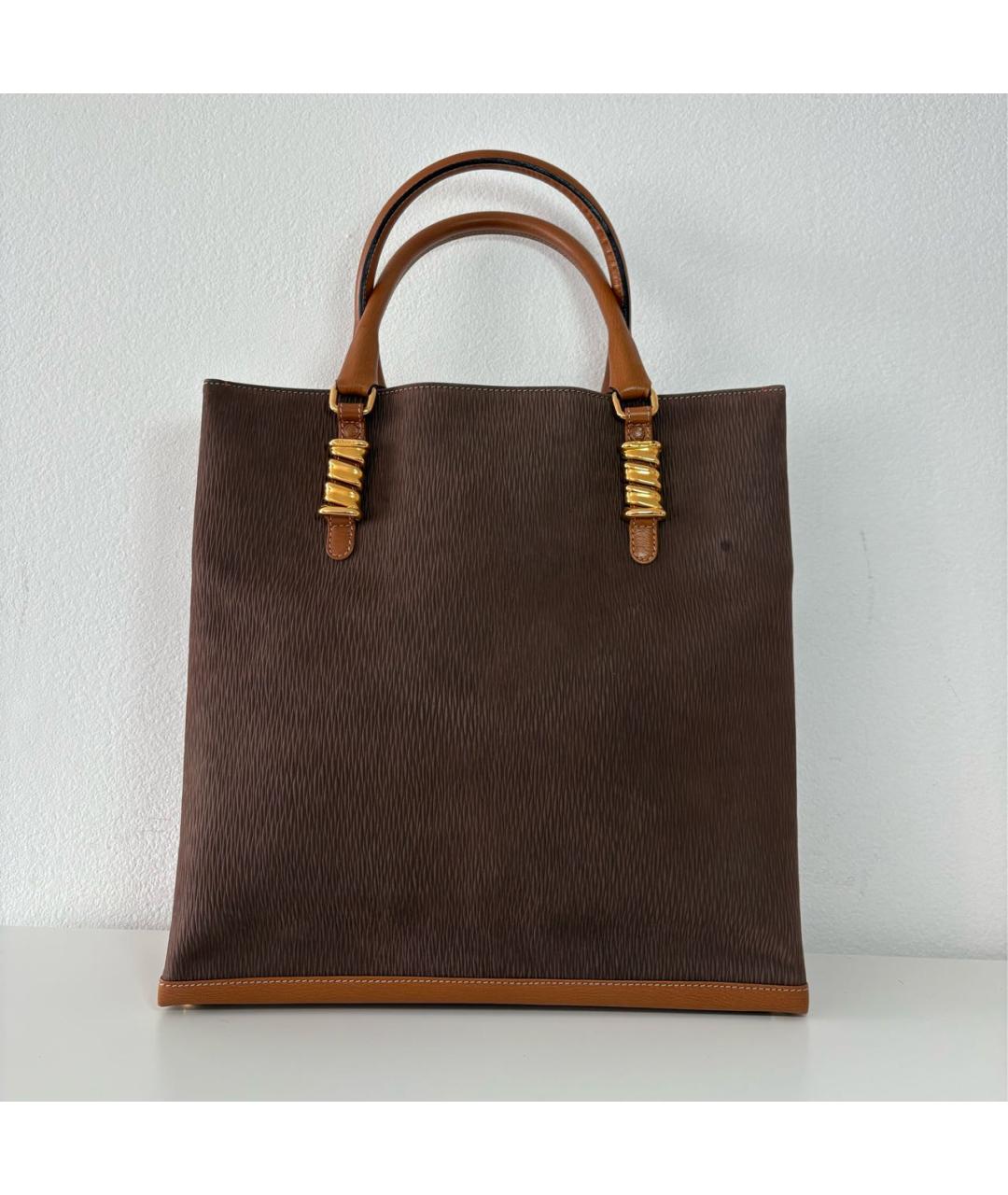 LOEWE Коричневая сумка тоут, фото 3