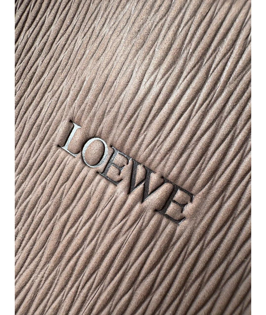 LOEWE Коричневая сумка тоут, фото 6