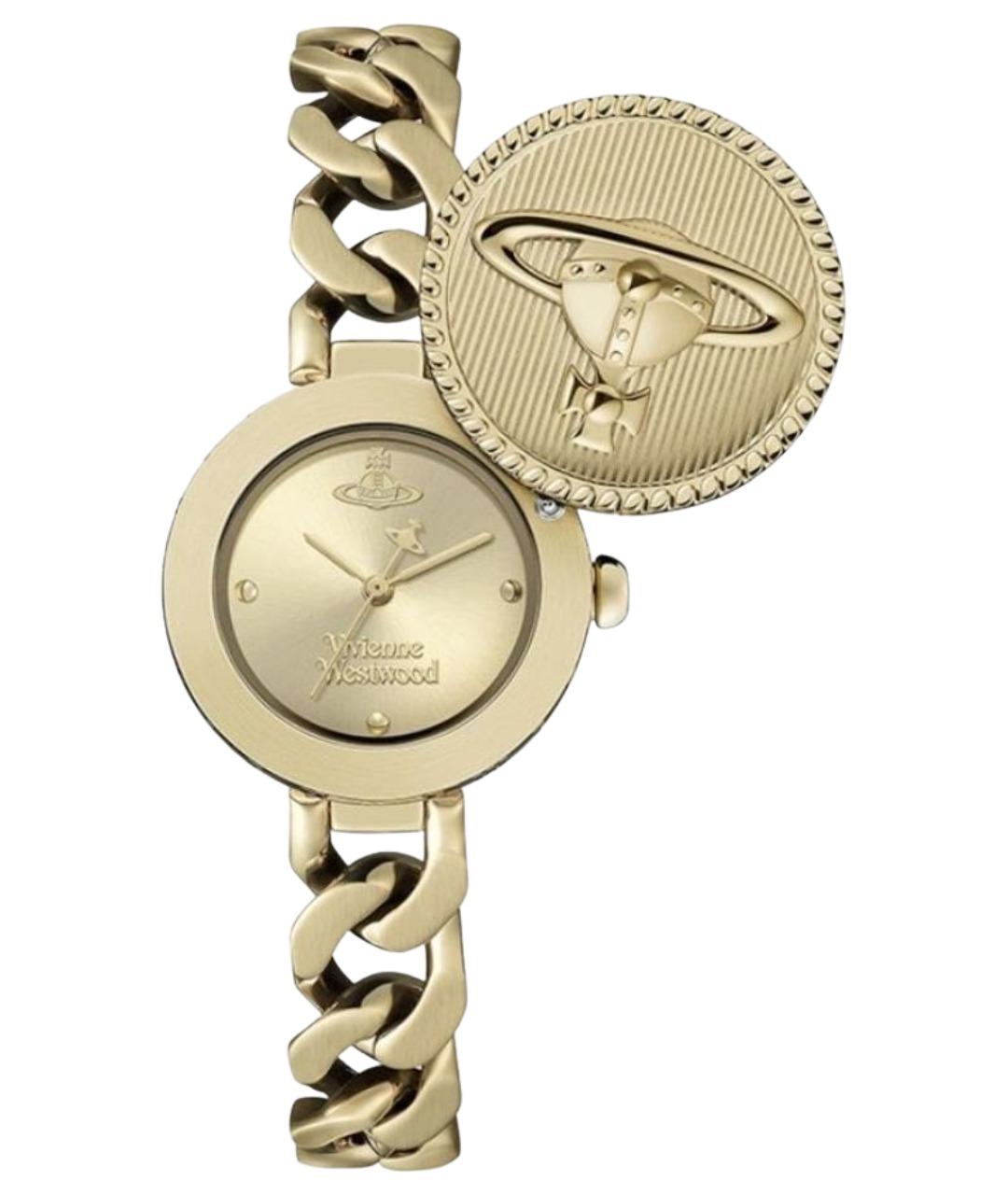 VIVIENNE WESTWOOD Золотые часы, фото 1