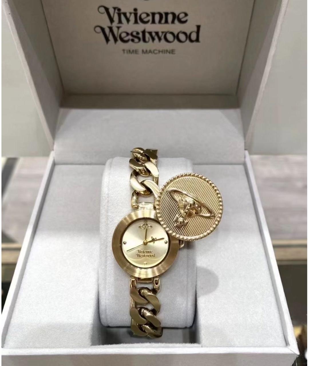 VIVIENNE WESTWOOD Золотые часы, фото 6
