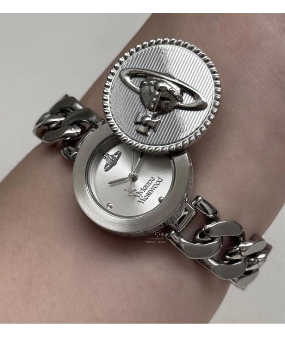 VIVIENNE WESTWOOD Серебряные часы, фото 6