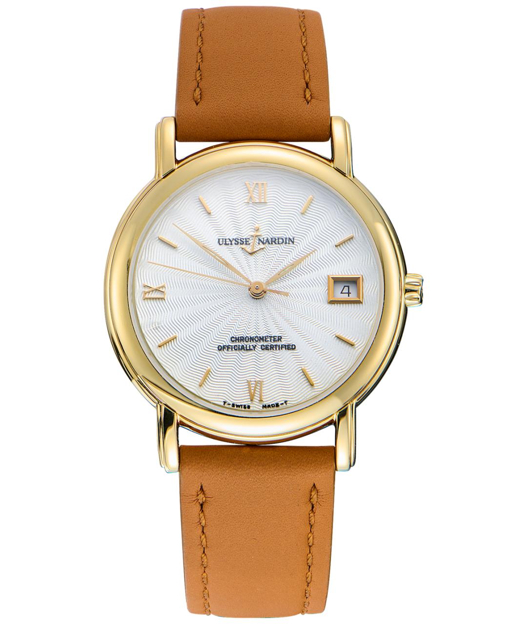 Ulysse Nardin Белые металлические часы, фото 1