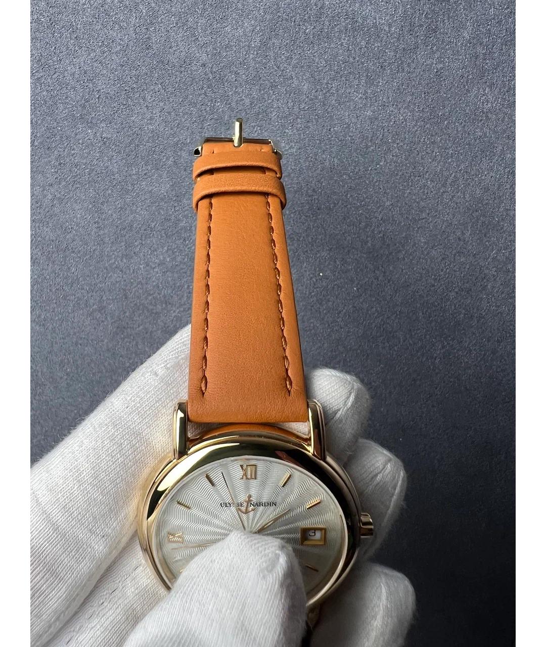 Ulysse Nardin Белые металлические часы, фото 6