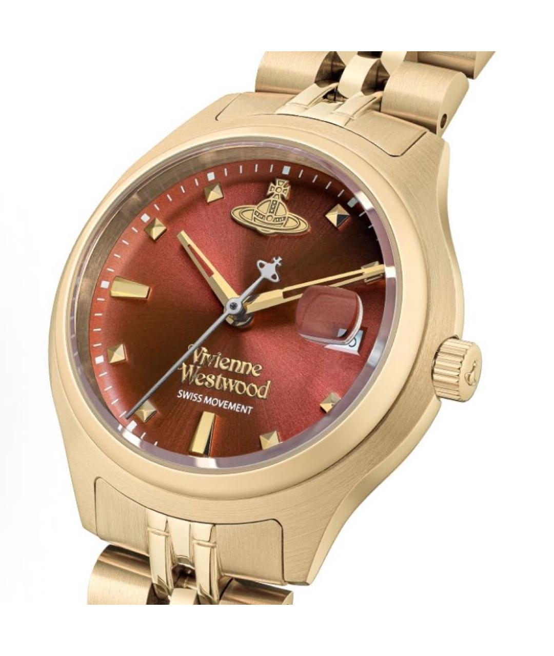 VIVIENNE WESTWOOD Золотые часы, фото 2