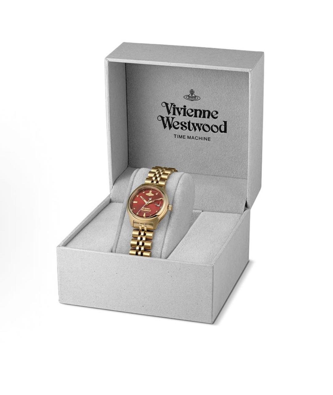 VIVIENNE WESTWOOD Золотые часы, фото 4