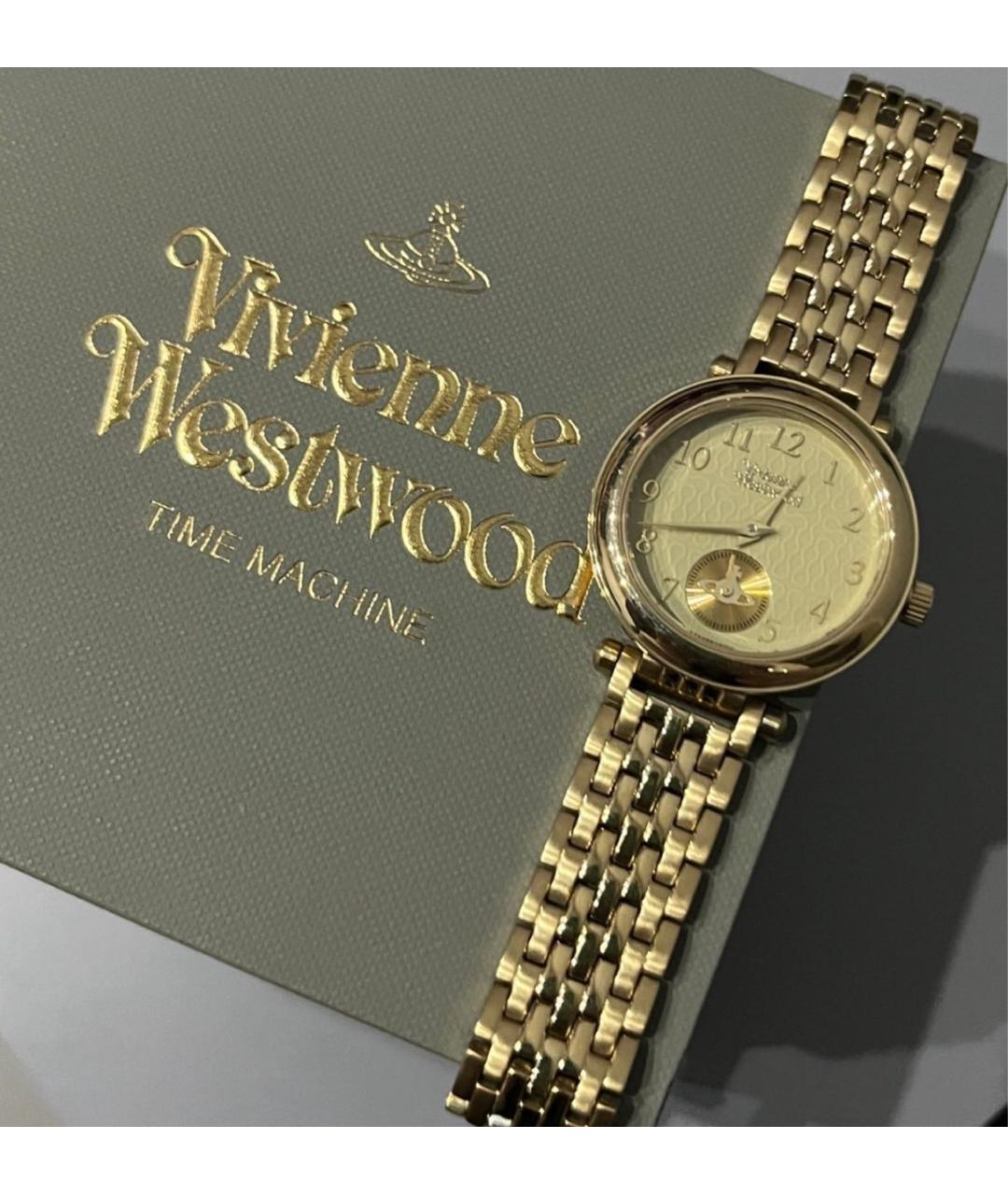 VIVIENNE WESTWOOD Золотые часы, фото 6