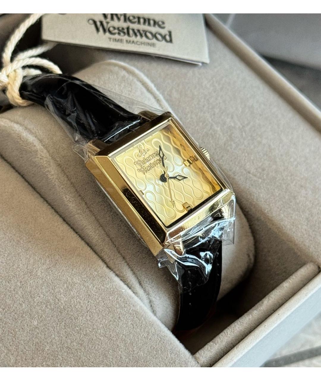 VIVIENNE WESTWOOD Золотые часы, фото 4