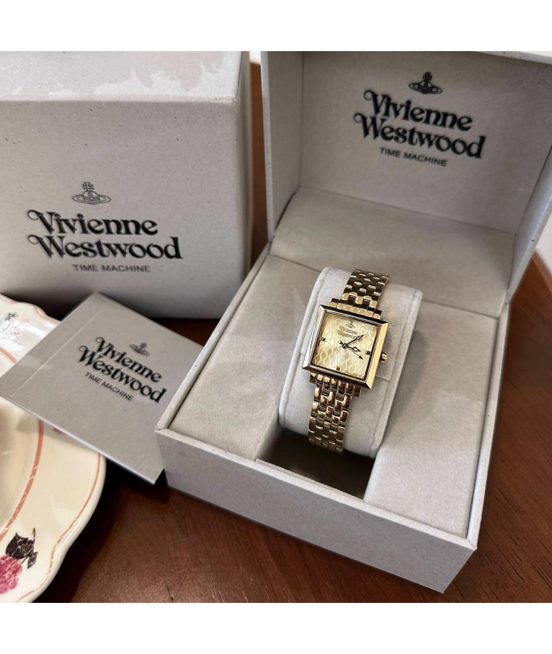 VIVIENNE WESTWOOD Золотые часы, фото 3
