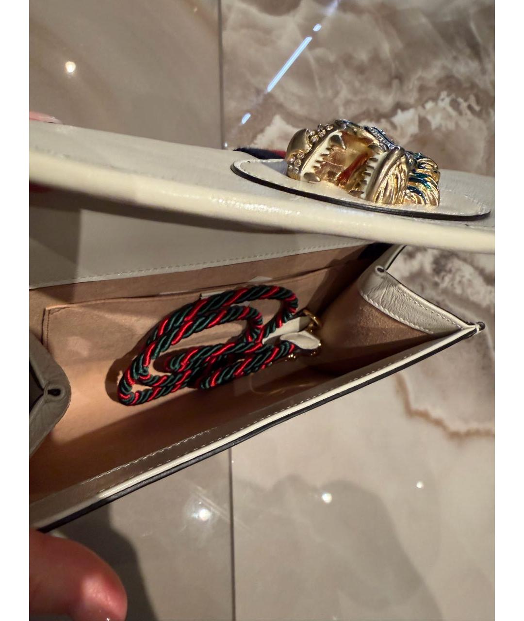 GUCCI Бежевая сумка тоут, фото 6