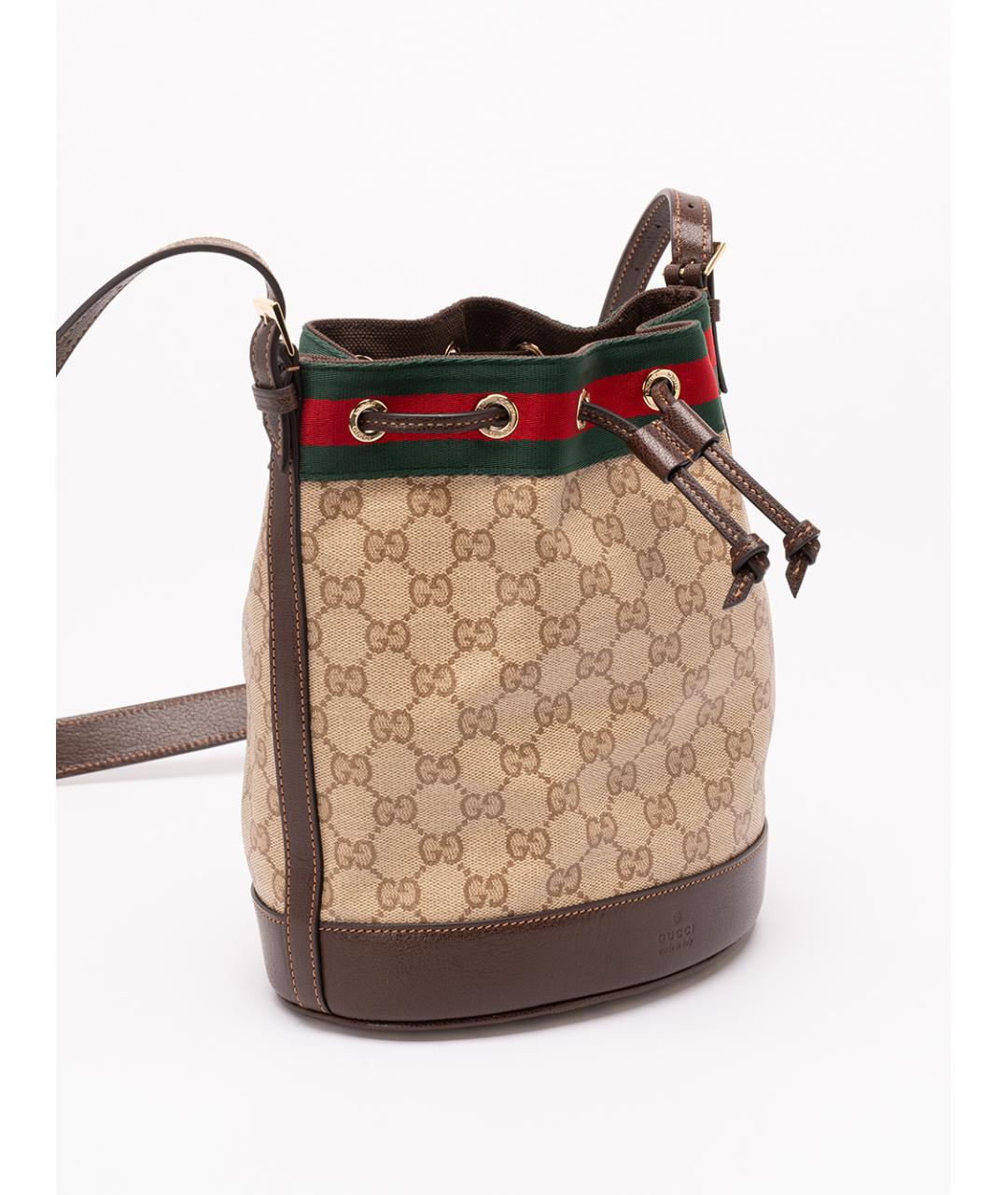 GUCCI Хлопковая сумка через плечо, фото 3
