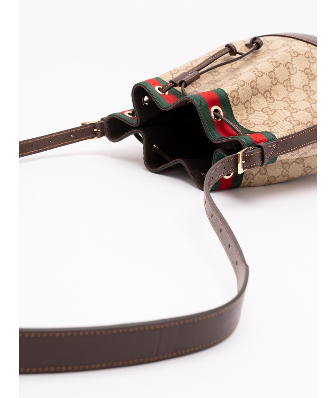 GUCCI Хлопковая сумка через плечо, фото 4