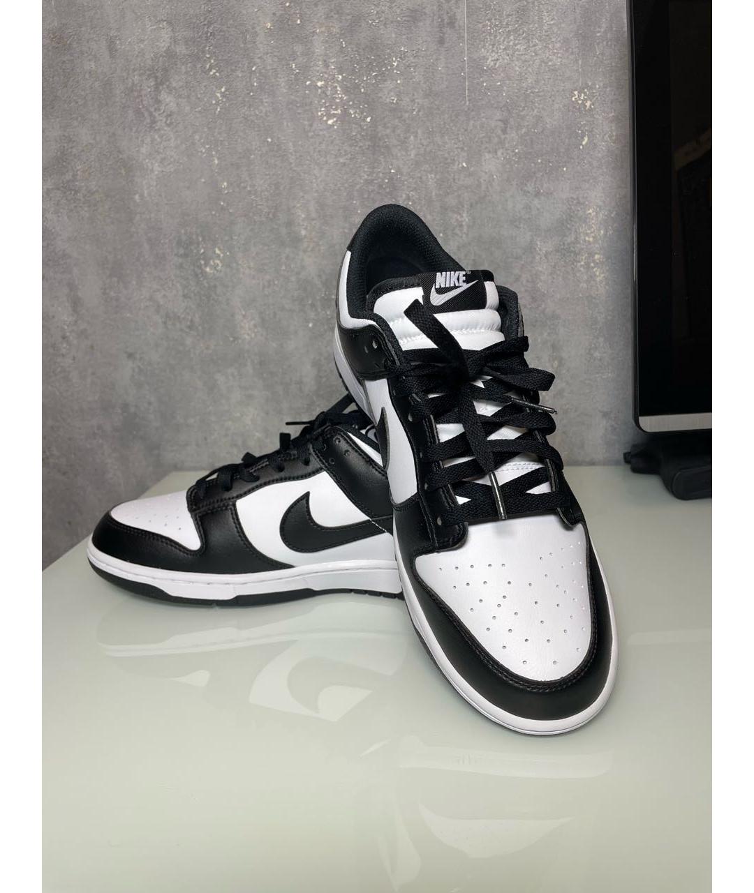 NIKE Черные низкие кроссовки / кеды, фото 6