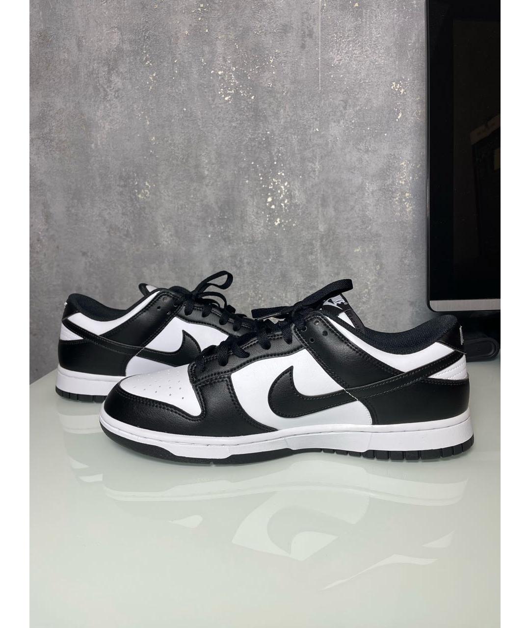 NIKE Черные низкие кроссовки / кеды, фото 3