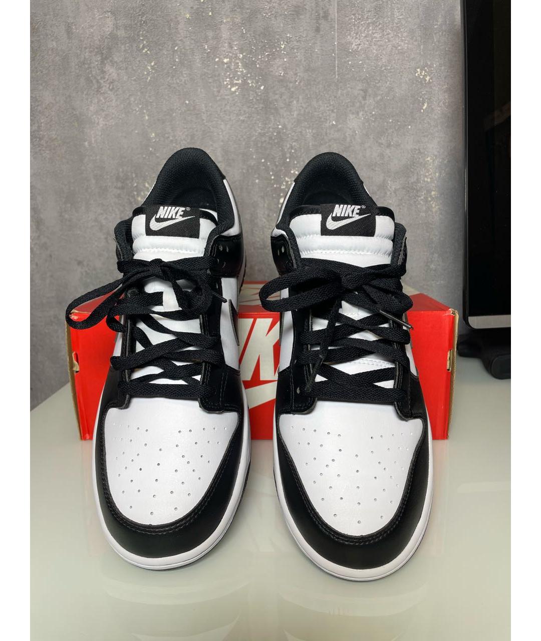 NIKE Черные низкие кроссовки / кеды, фото 5