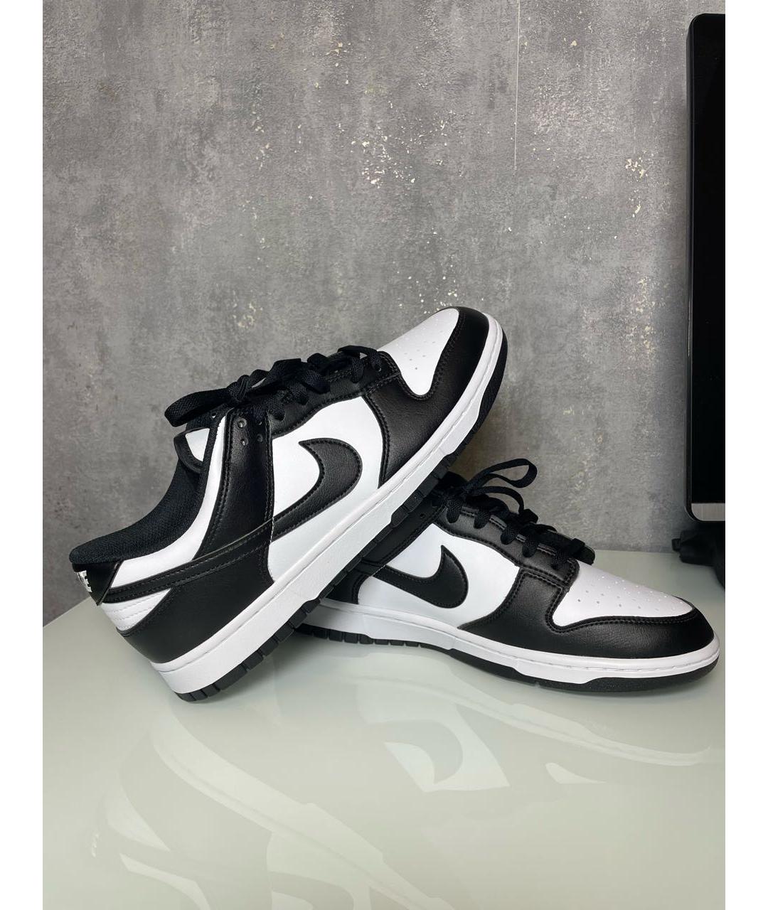NIKE Черные низкие кроссовки / кеды, фото 2
