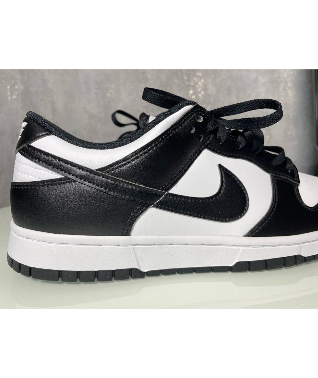 NIKE Черные низкие кроссовки / кеды, фото 4