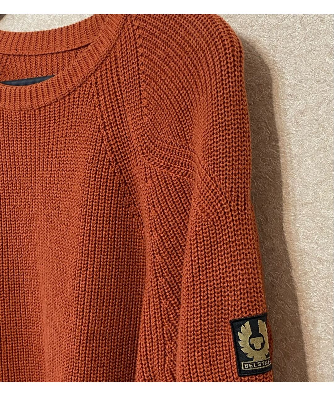 BELSTAFF Оранжевый хлопковый джемпер / свитер, фото 4